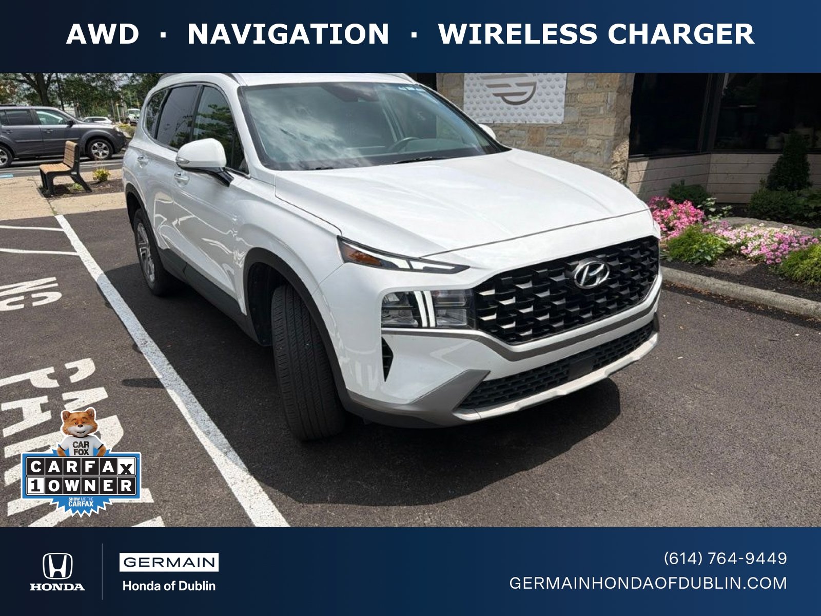 Used 2023 White Pearl Hyundai SEL image 1