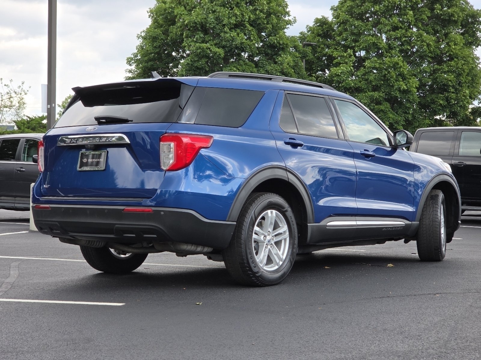 Used 2021 Blue Metallic Ford XLT image 20