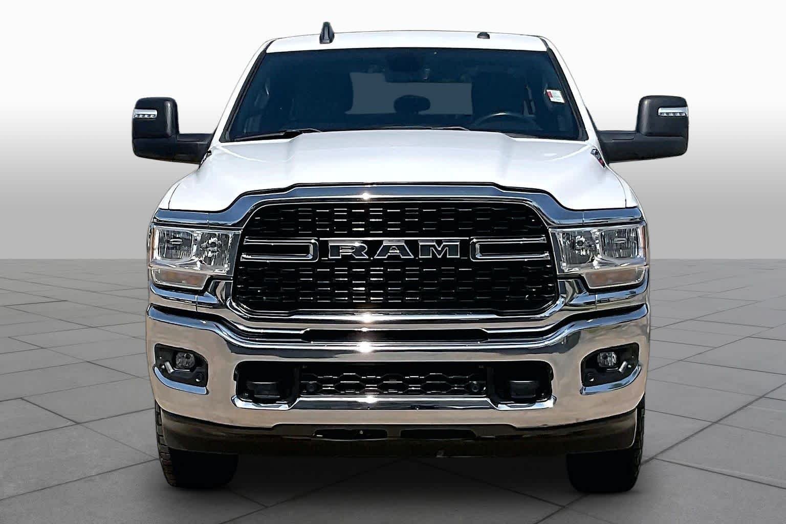 Used 2024 Bright White Clearcoat Ram Big Horn image 4