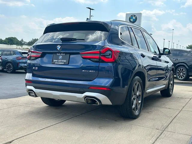 Certified Used 2023 Phytonic Blue Metallic BMW xDrive30i image 9