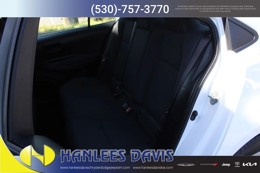 Used 2023 White Toyota LE image 13