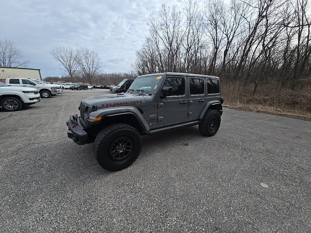 Used 2023 Jeep Wrangler 4-Door Rubicon with VIN 1C4JJXFG0PW522245 for sale in Kansas City