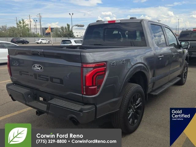 Used 2025 Carbonized Gray Metallic Ford Lariat image 5