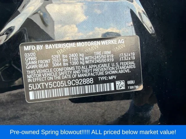 Used 2020 Black BMW xDrive30i image 20