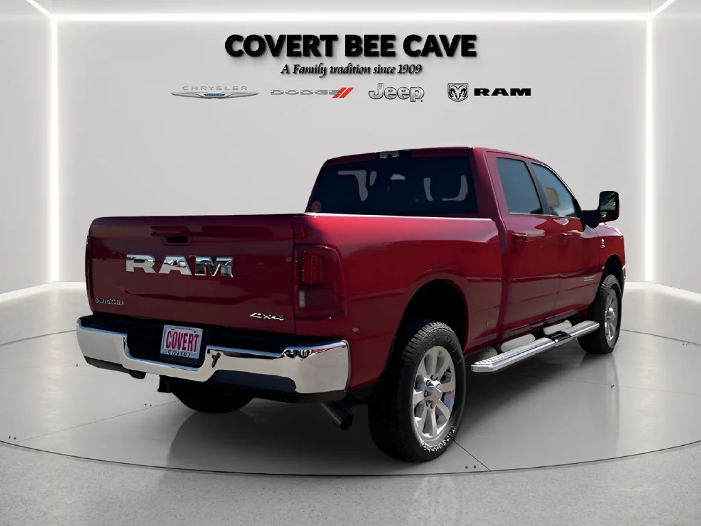 New 2026 Molten Red Pearl-Coat Exterior Paint RAM Laramie image 12