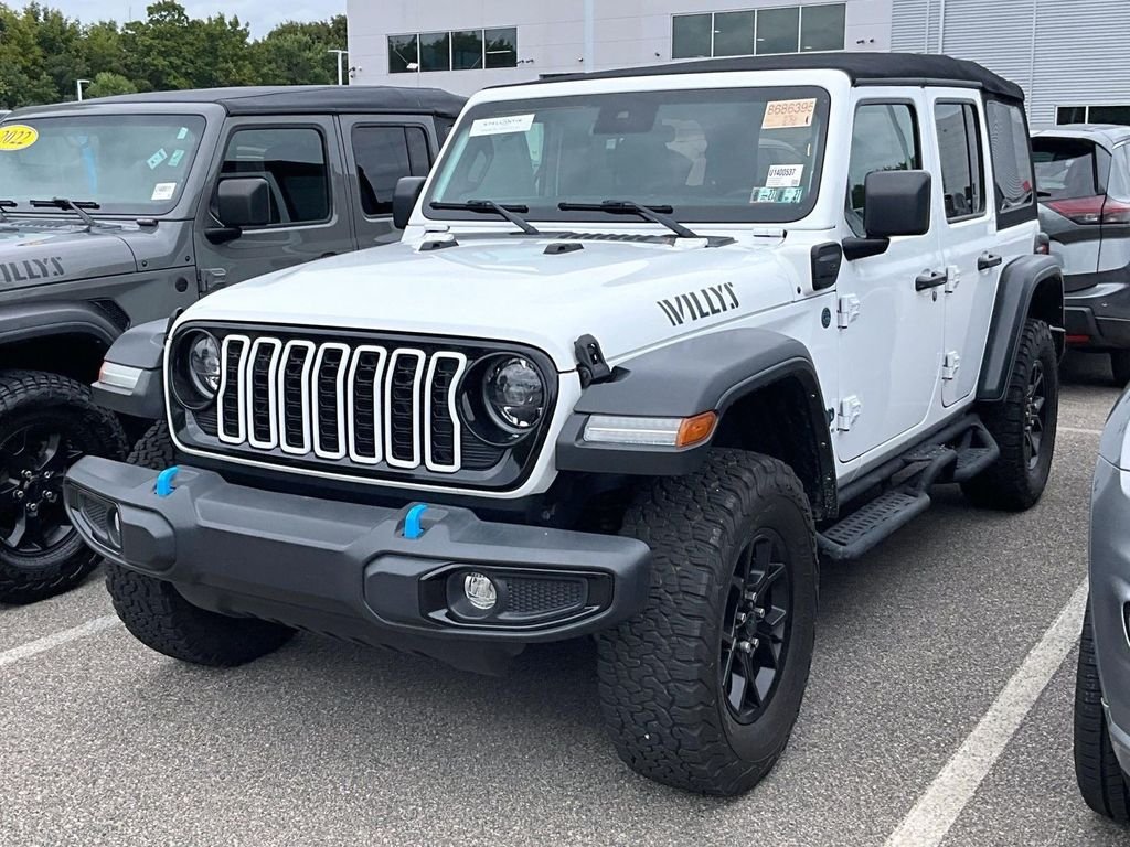 Used 2024 White Jeep Willys 4xe image 3