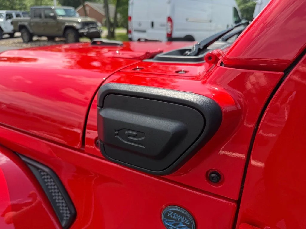 Used 2025 Red Jeep Sahara 4xe image 10