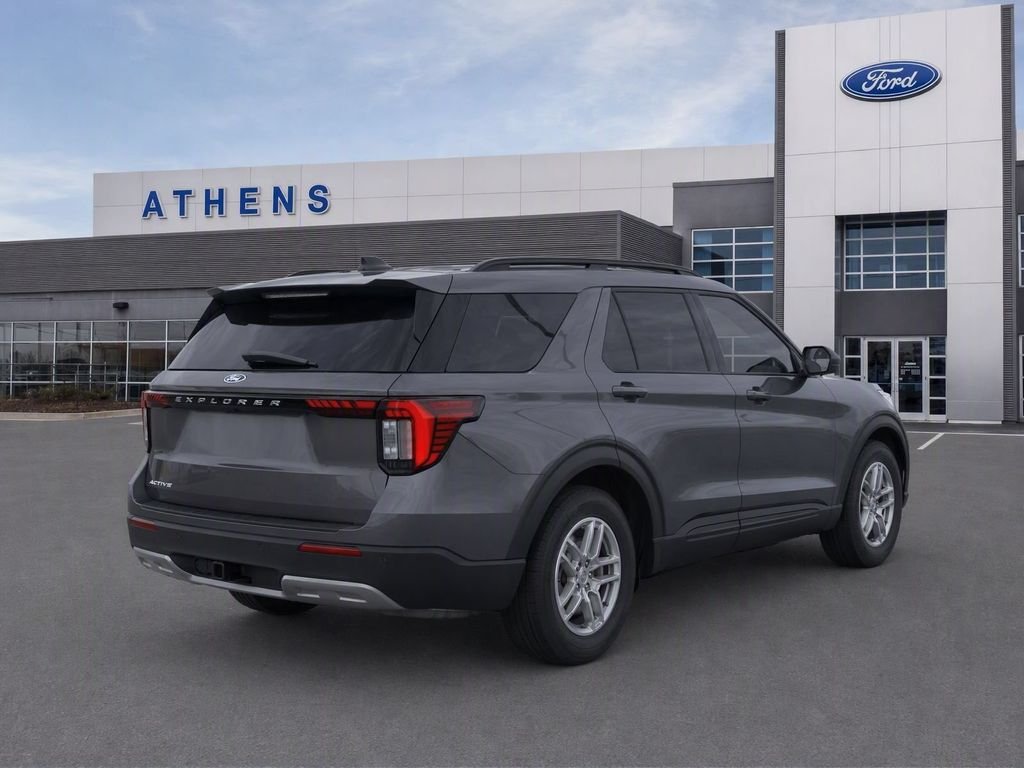 New 2027 Carbonized Gray Metallic Ford Active image 3