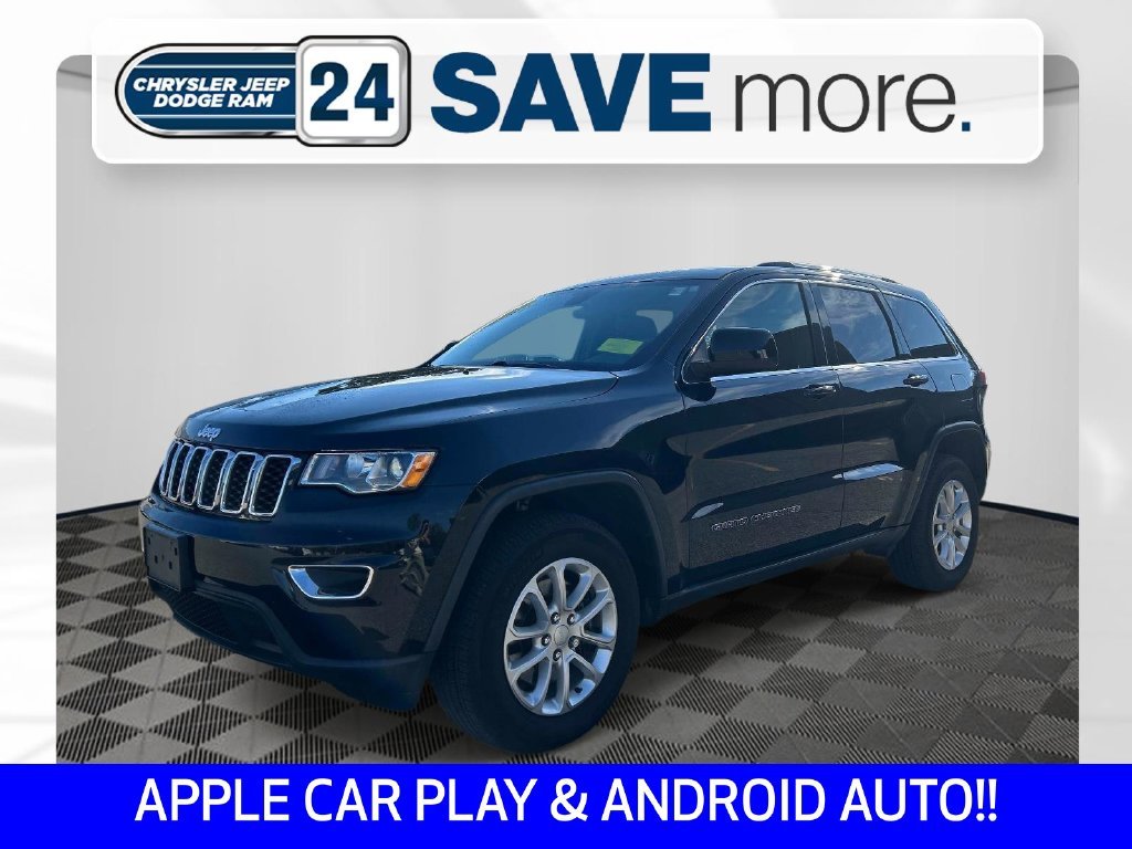 Used 2021 Black Jeep Laredo E image 1