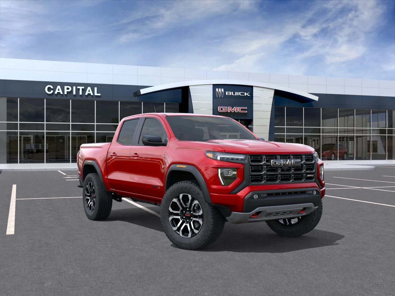 New 2026 Volcanic Red Tintcoat GMC AT4 image 2