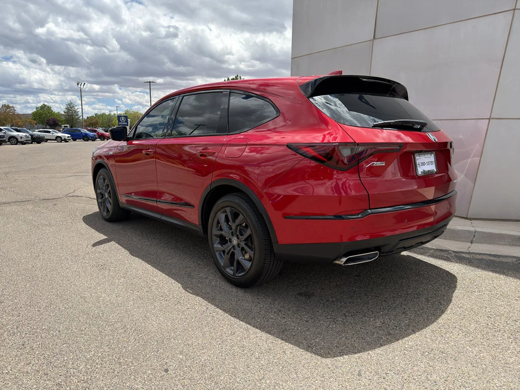 Certified Used 2023 Performance Red Pearl Acura SH-AWD with A-Spec Package image 8