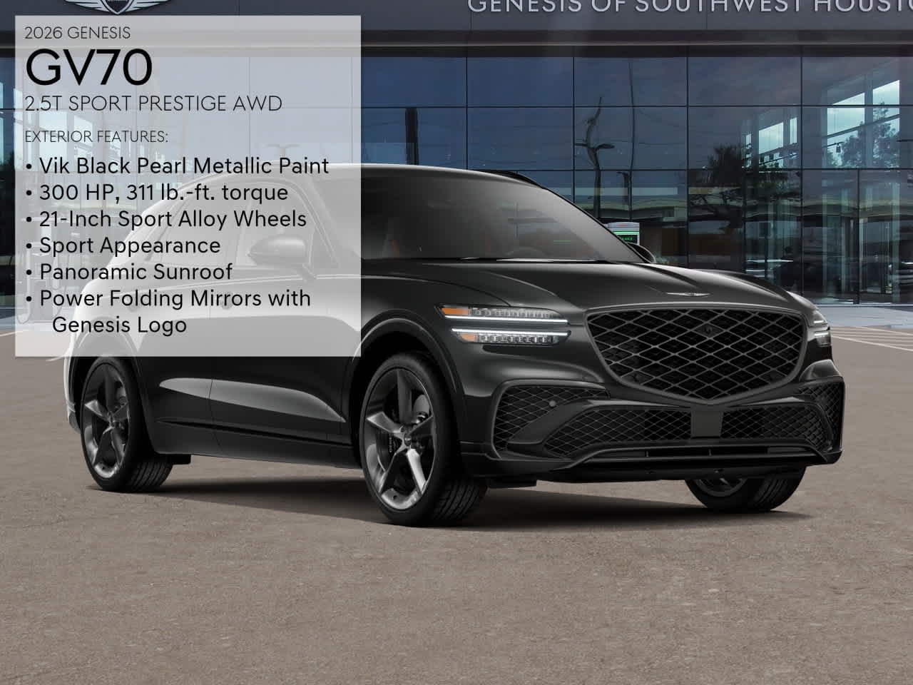 New 2026 Vik Black Genesis 2.5T Sport Prestige image 3