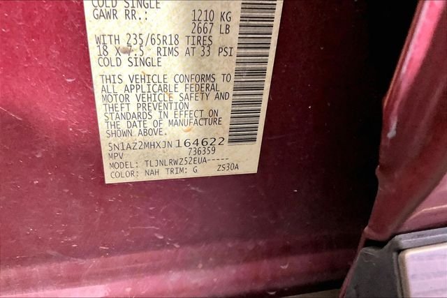 Used 2018 Red Nissan SL image 4