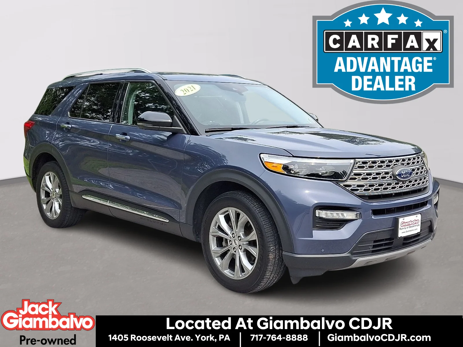 Used 2021 Blue Ford Limited image 1