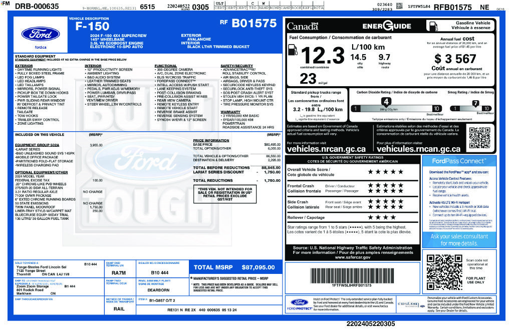 Used 2024  Ford Lariat image 5