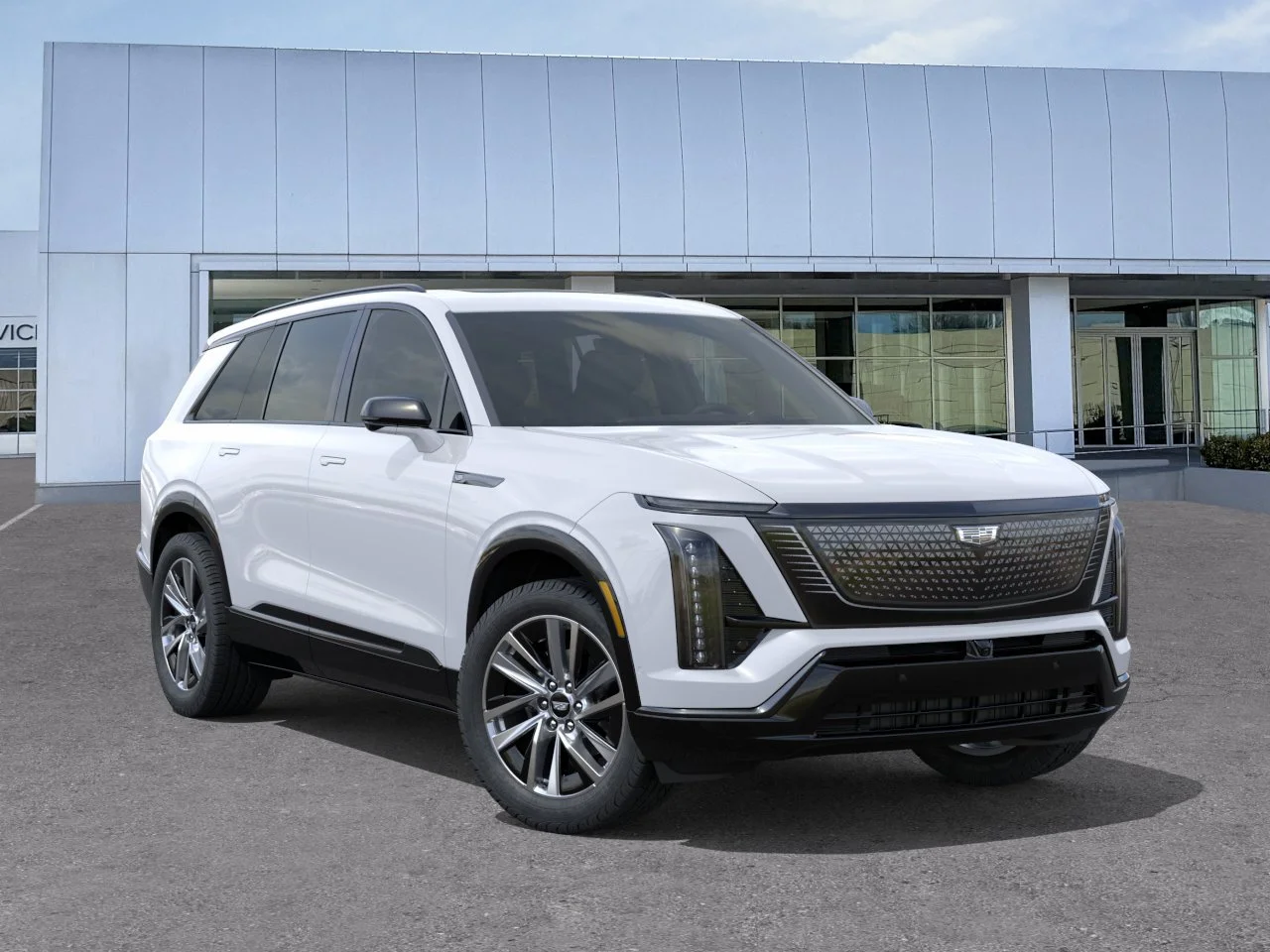 New 2027 Vibrant White Tricoat Cadillac Sport image 8