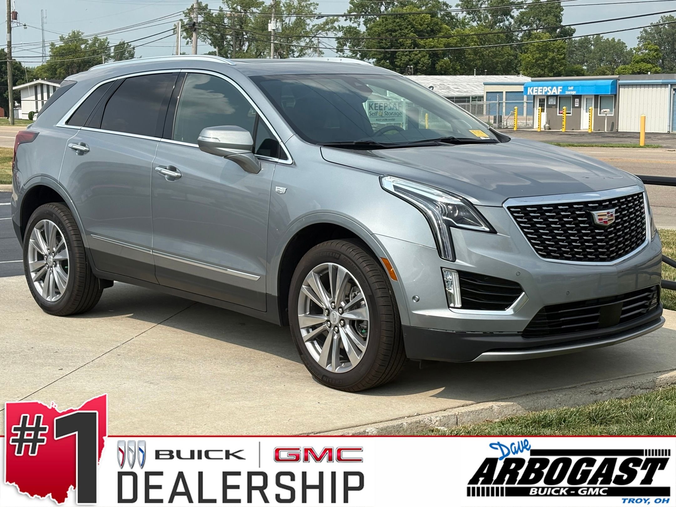 Used 2025 Argent Silver Metallic Cadillac Premium Luxury image 1
