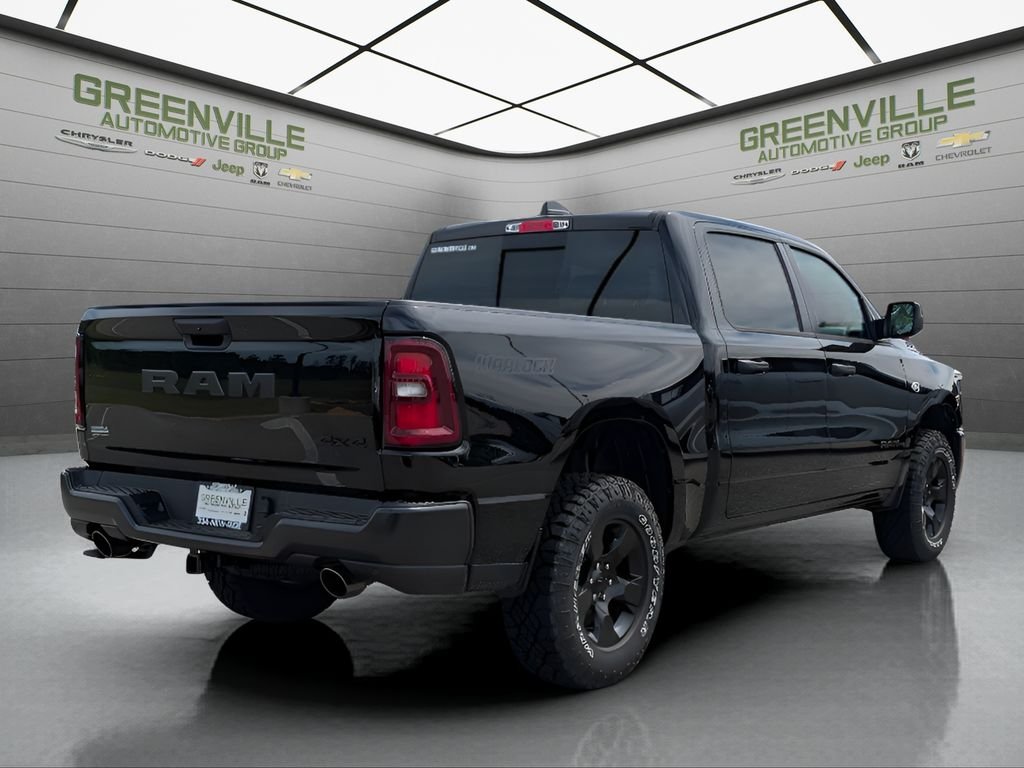 New 2026 Diamond Black Crystal Pearl-Coat Exterior Paint RAM Warlock Hemi 4x4 Crew Cab image 8