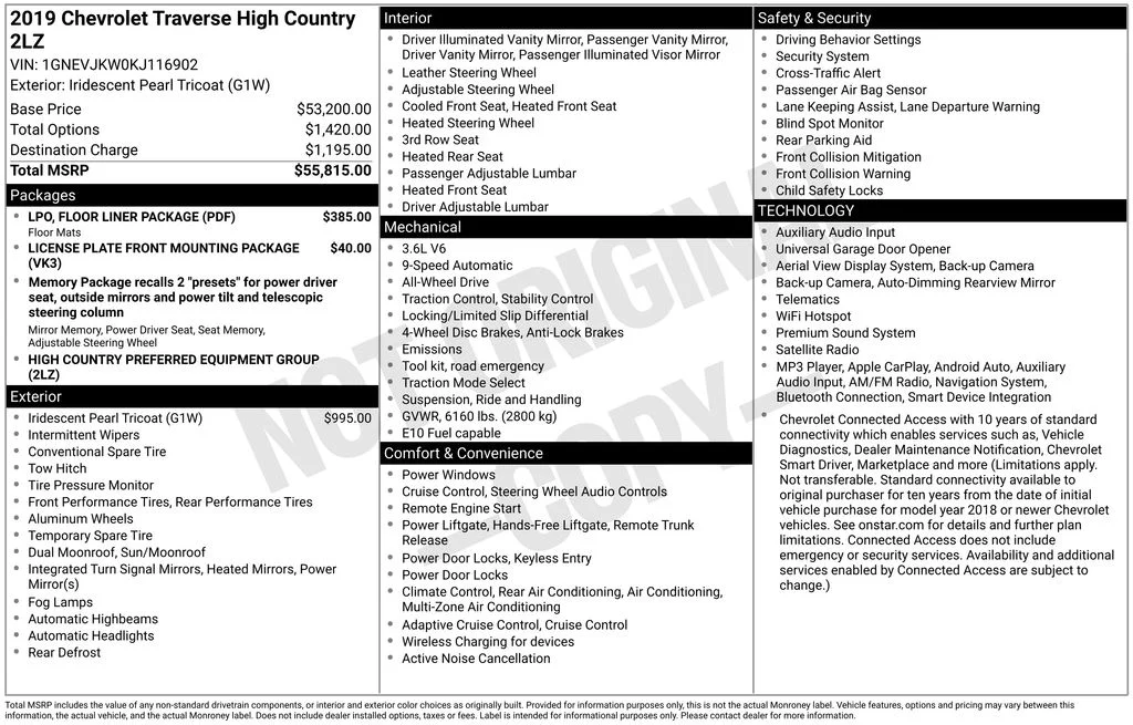 Used 2019 Beige Chevrolet High Country image 11