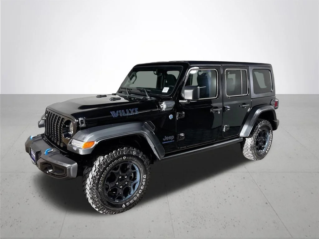 Used 2023 Black Jeep Willys 4xe image 2