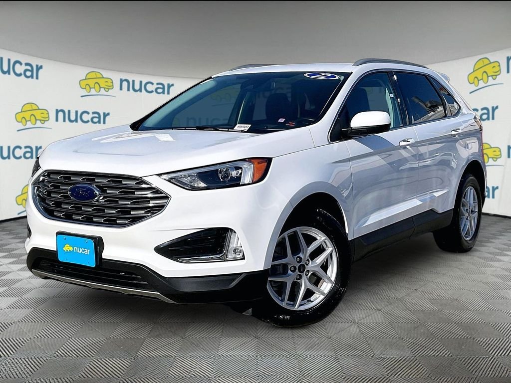 Used 2022 Oxford White Ford SEL image 3