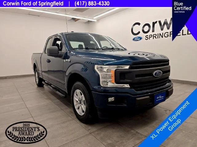 Certified Used 2018 Blue Jeans Metallic Ford XL image 8