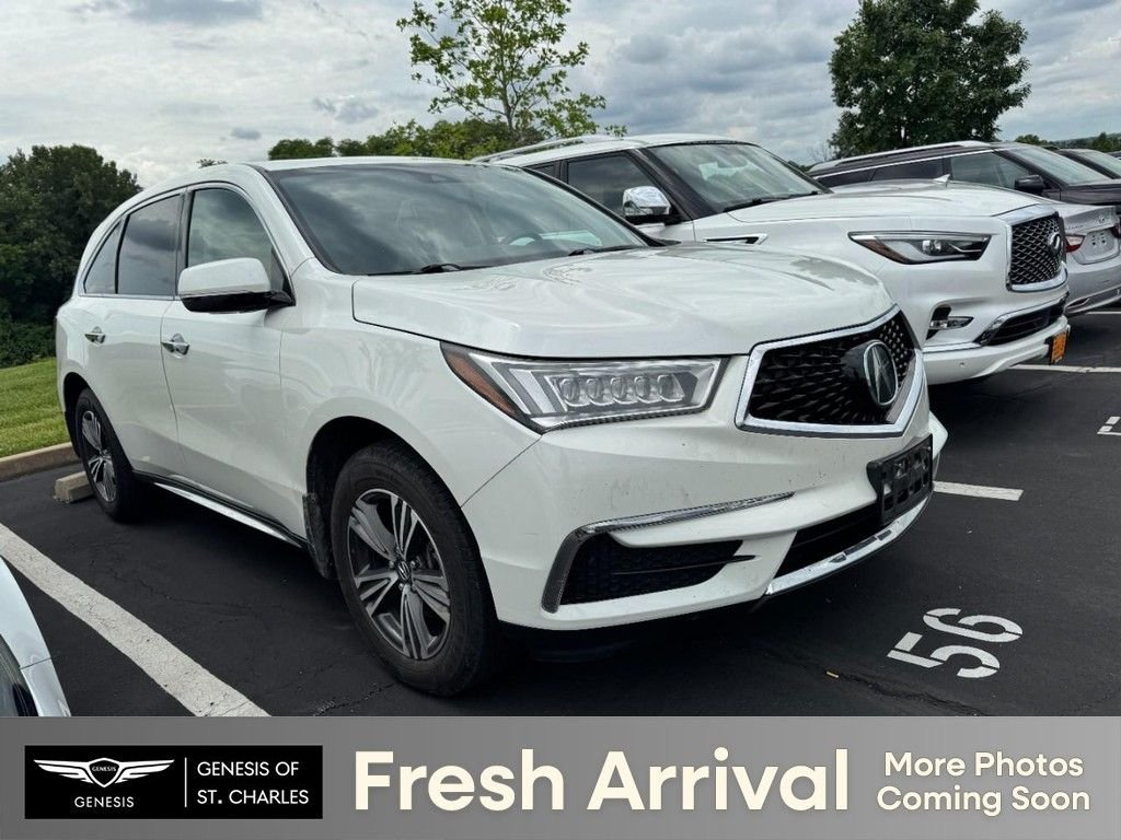 Used 2018 White Diamond Pearl Acura 3.5L image 1