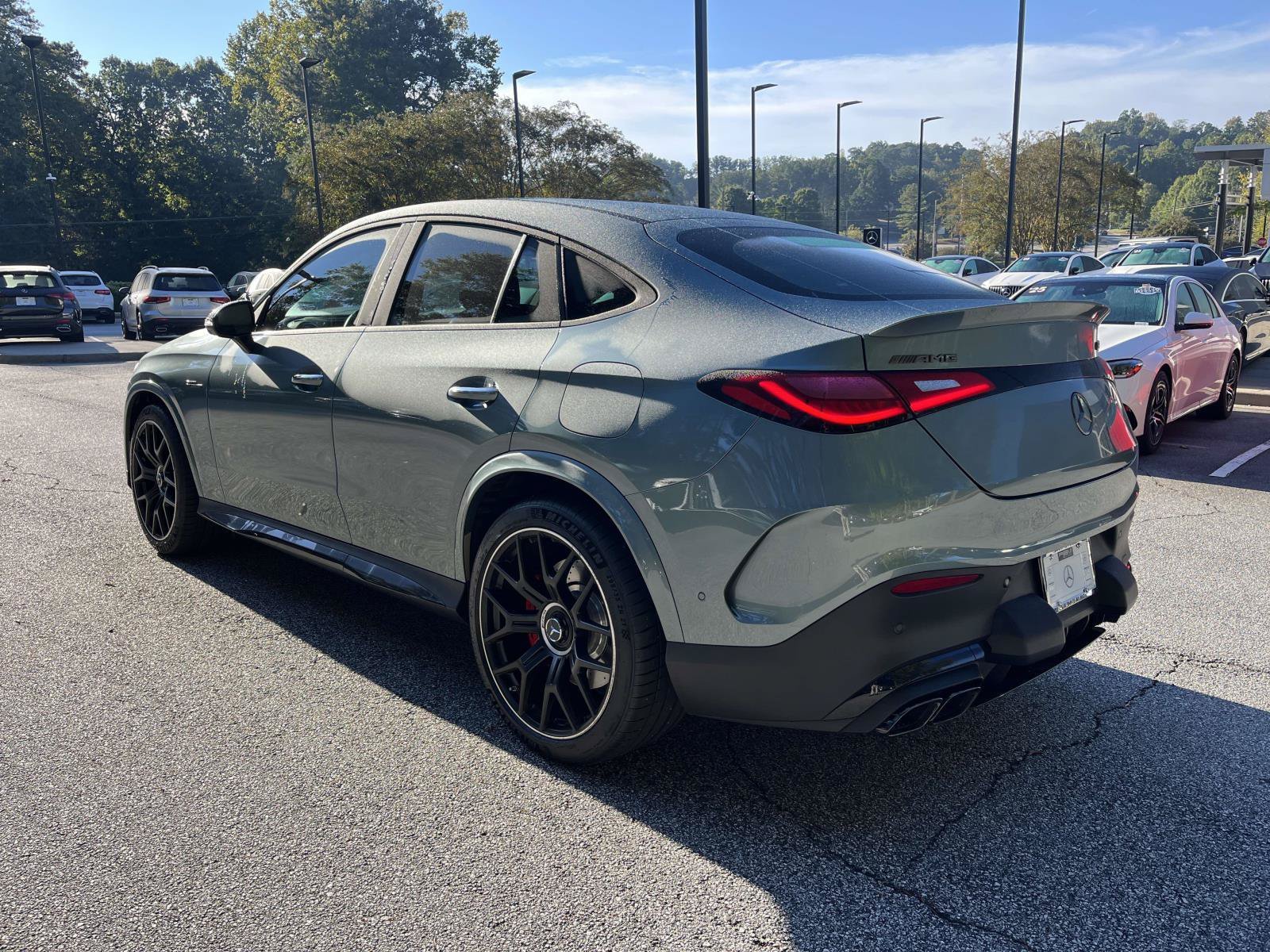 Certified Used 2025 Verde Silver Metallic Mercedes-Benz AMG® GLC 63 S E Performance 4MATIC® Coupe image 17