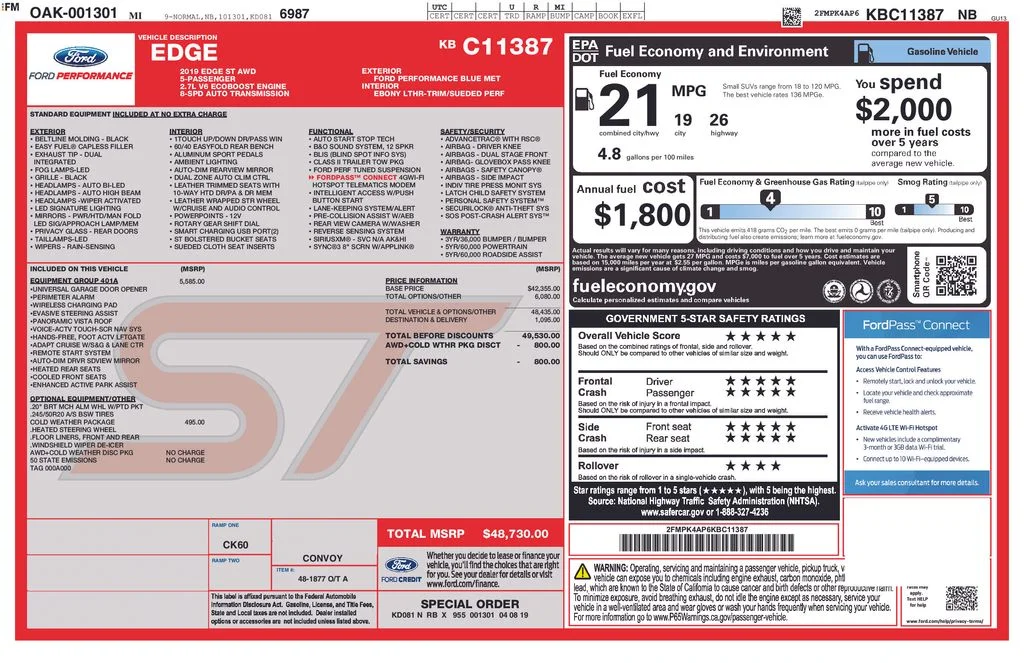 Used 2019  Ford ST image 32