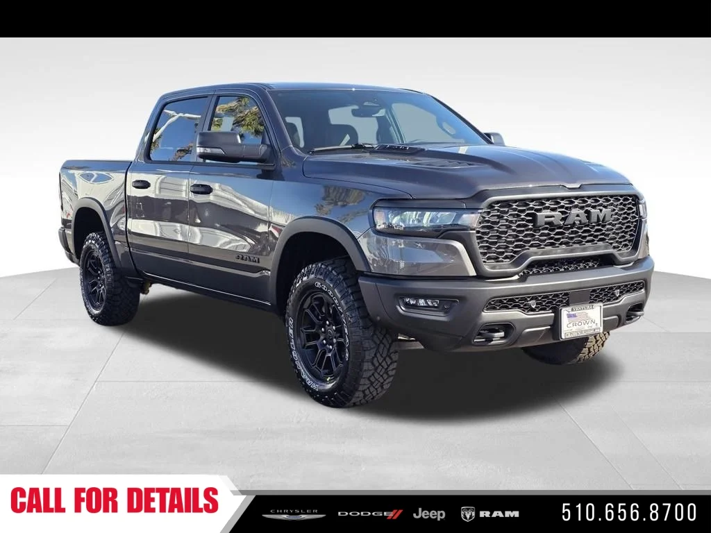 New 2026 Granite Crystal Metallic Clear-Coat Exterior Paint RAM Rebel image 3