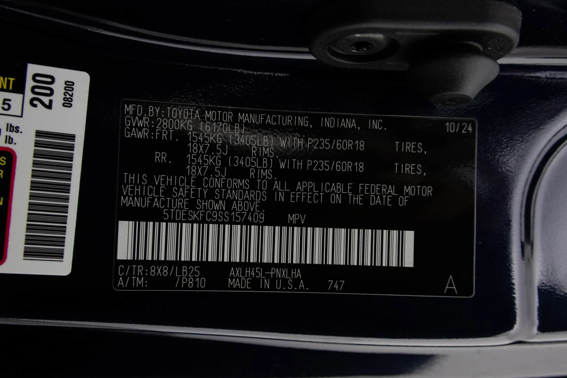 Used 2025 Blue Toyota Platinum image 50