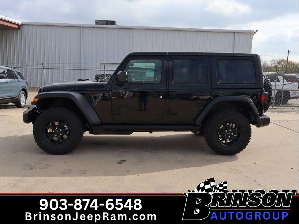 New 2026 Black Clearcoat Jeep Willys image 3