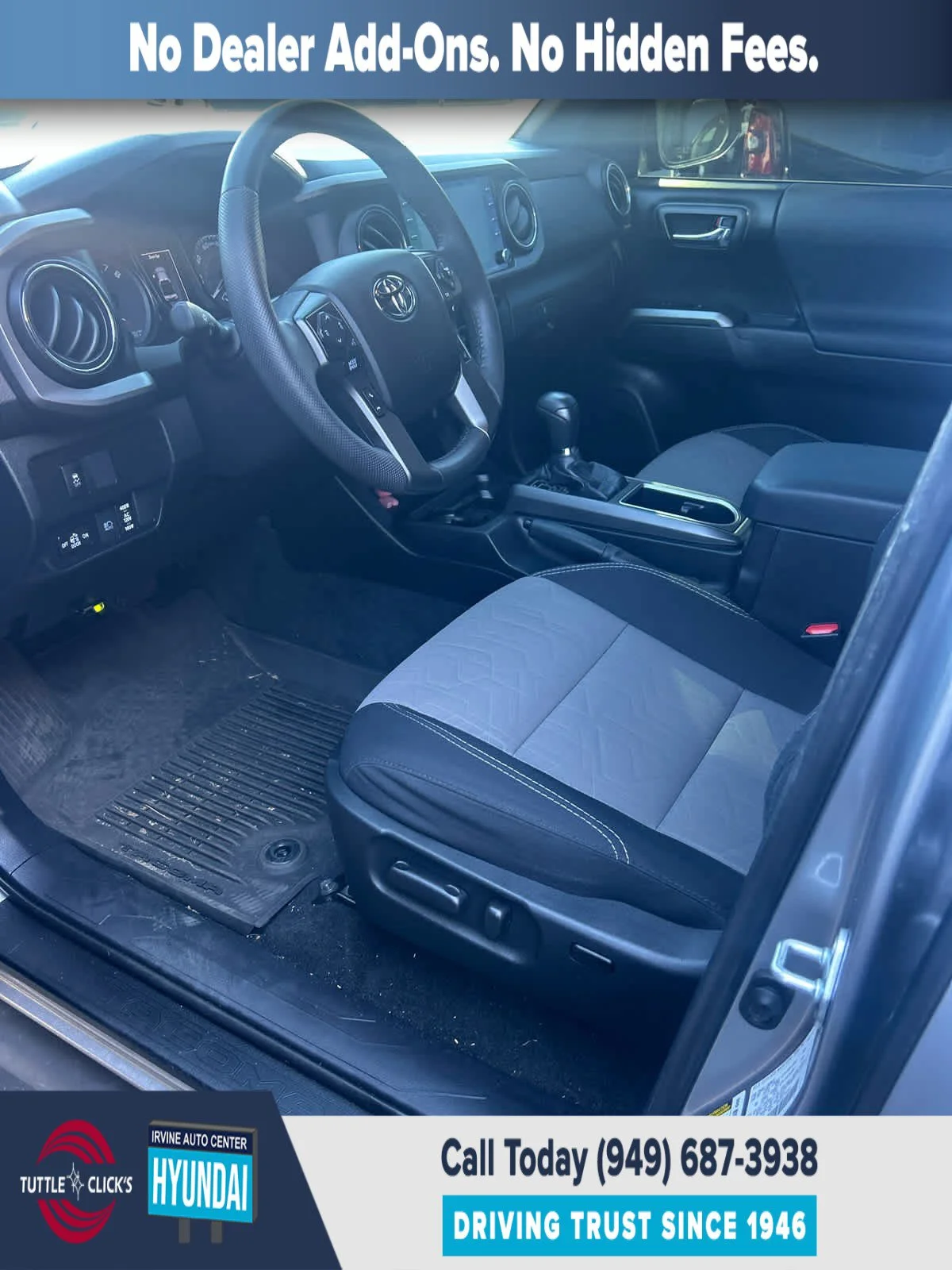 Used 2021 SILVER SKY METALL TOYOTA TRUCK TRD SPORT image 9