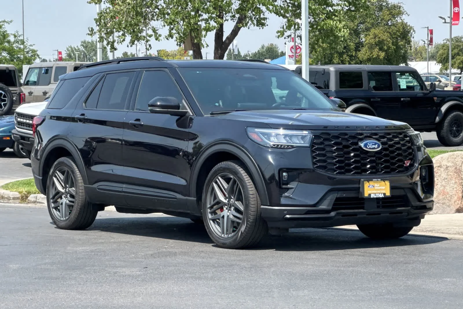 Certified Used 2025 Agate Black Metallic Ford ST image 9