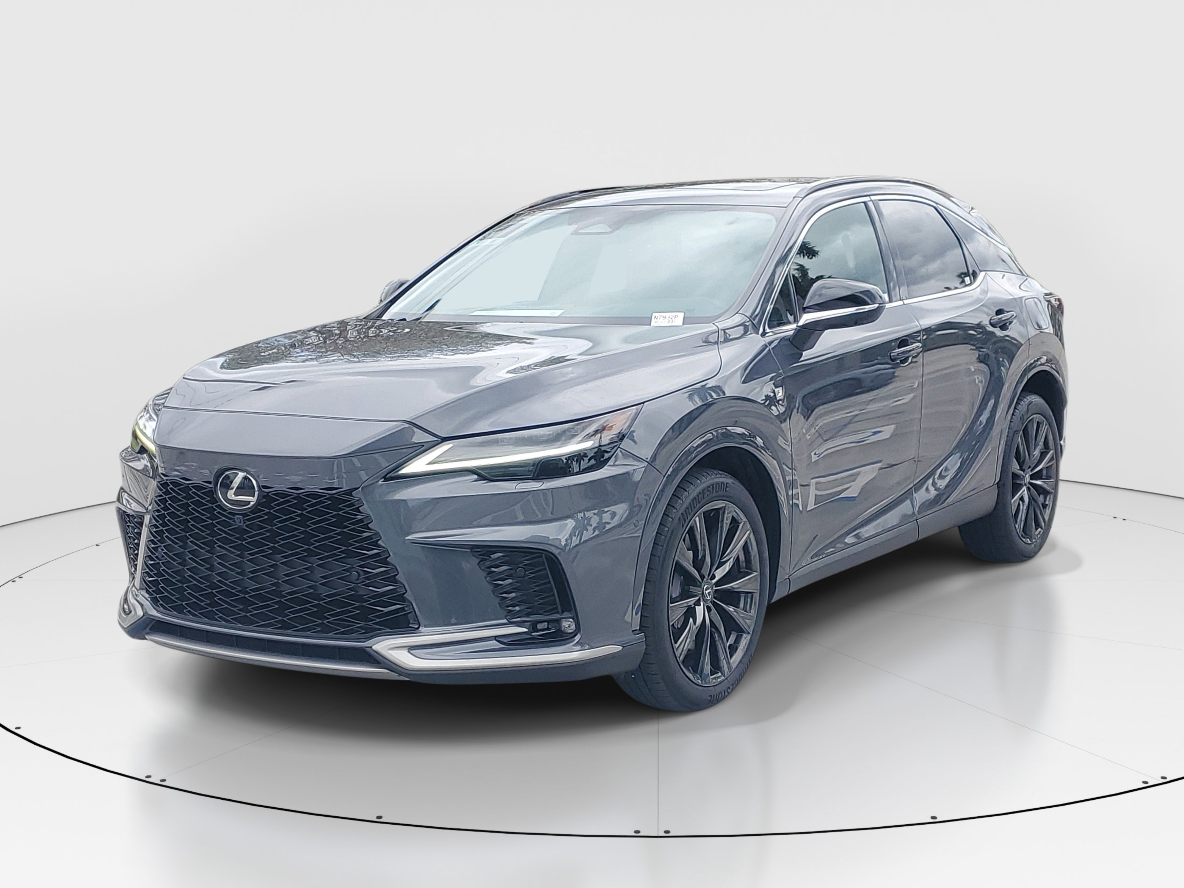 Certified Used 2024 Cloudburst Gray Lexus RX 350 F SPORT Handling image 6