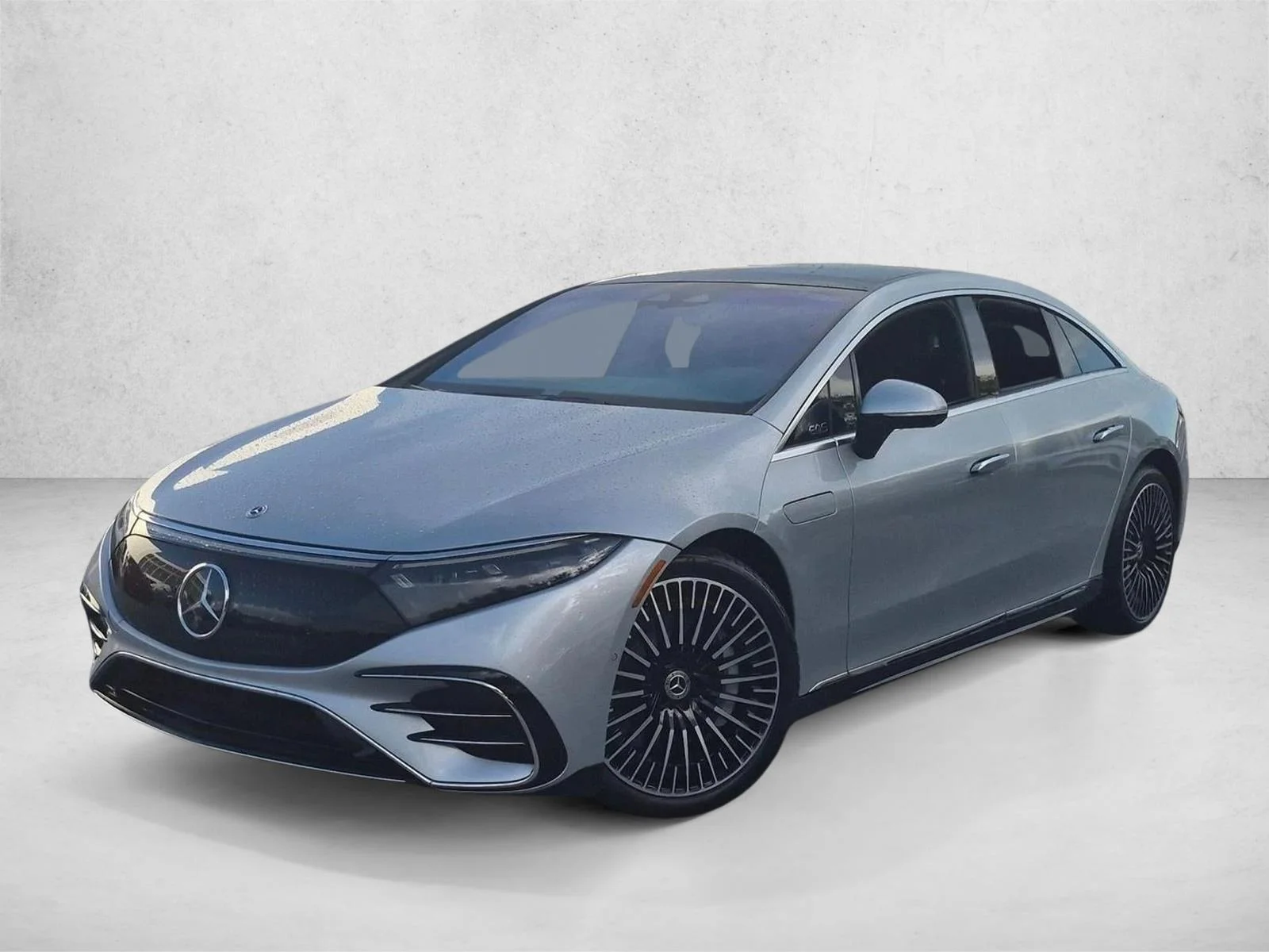 Used 2024 Cirrus Silver Metallic Mercedes-Benz EQS 450 image 1