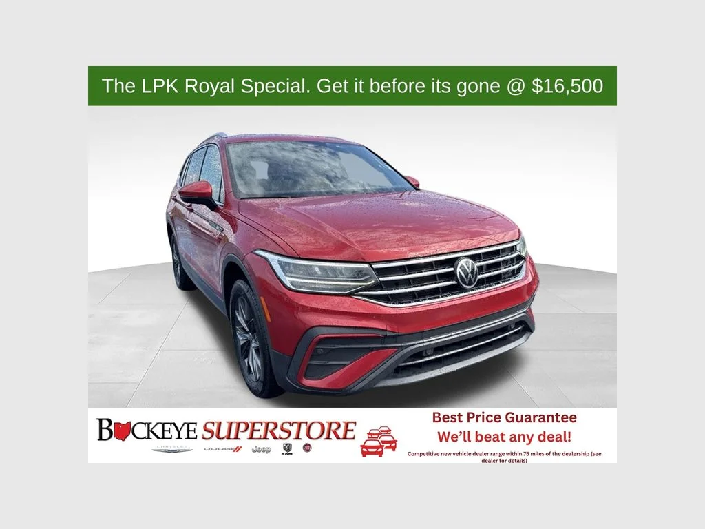 Used 2022 Red Volkswagen 2.0T SE image 1