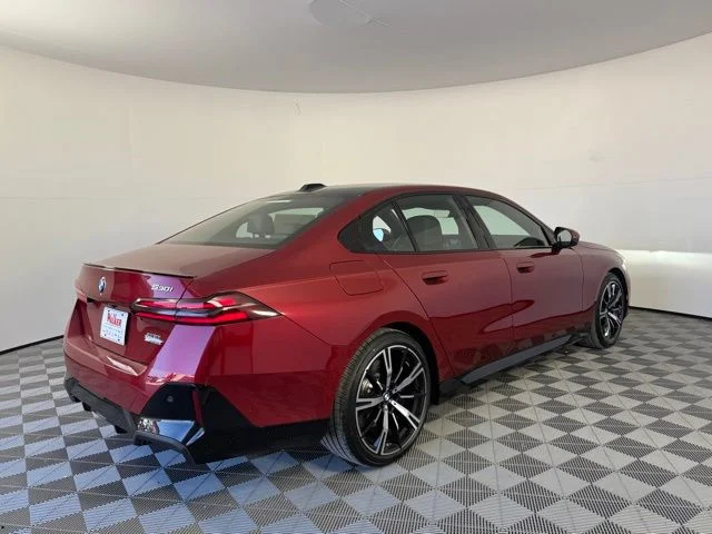 New 2026 Vegas Red Metallic BMW 530i image 7