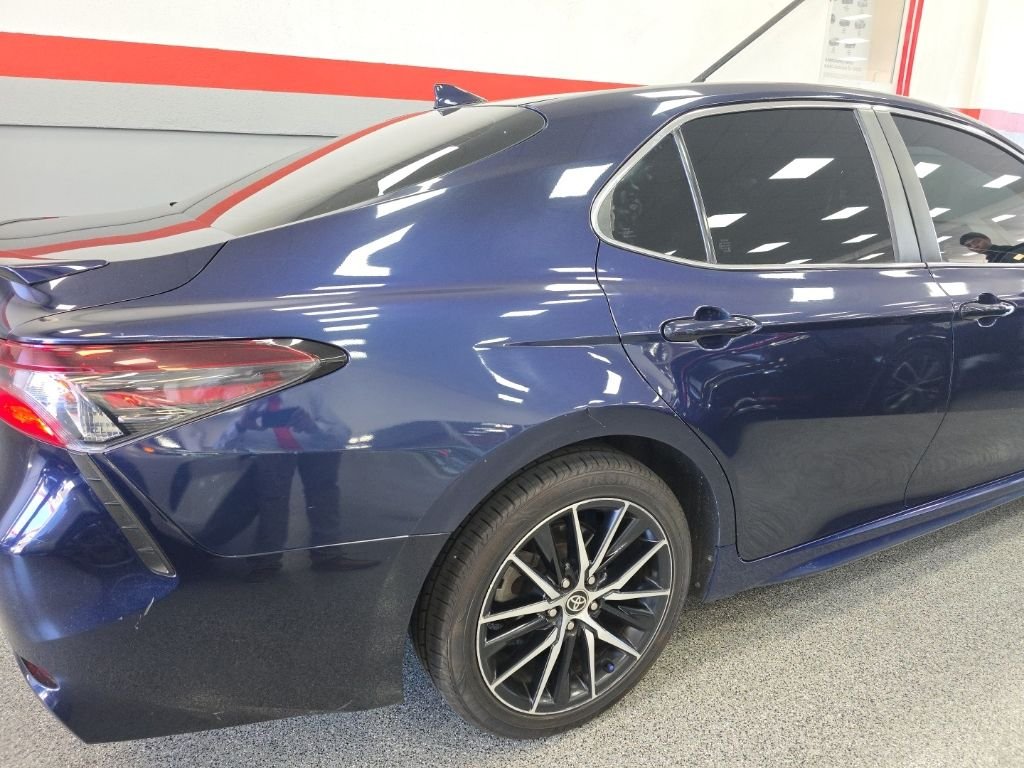 Used 2021 Blue Toyota SE image 5