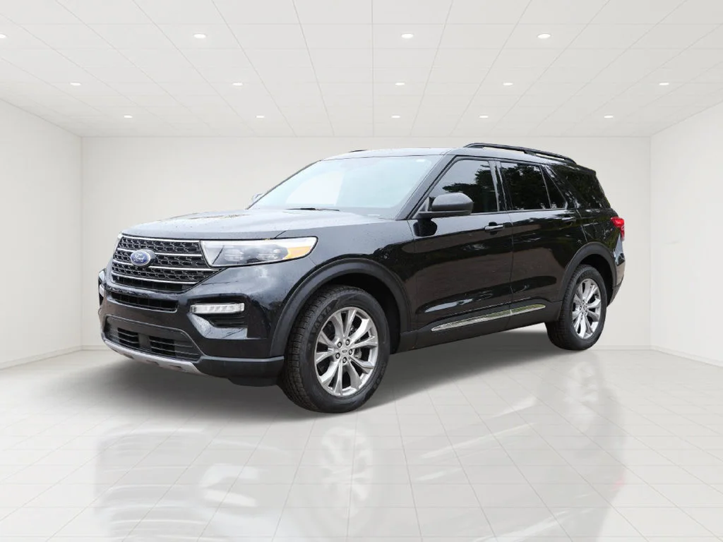 Certified 2023 Ford Explorer XLT with VIN 1FMSK8DH1PGB31131 for sale in White Bear Lake, Minnesota