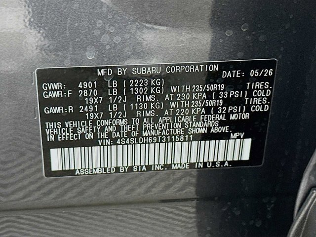 New 2026 MAGNETITE GRAY METALLIC Subaru Sport image 30