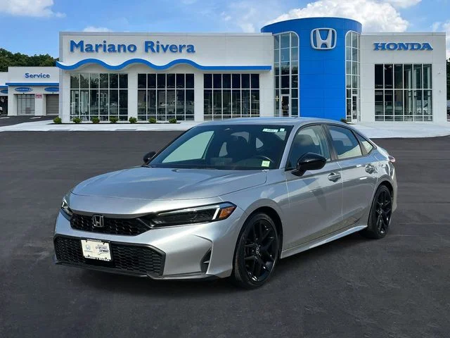 Certified Used 2025 Solar Silver Metallic Honda Sport image 9