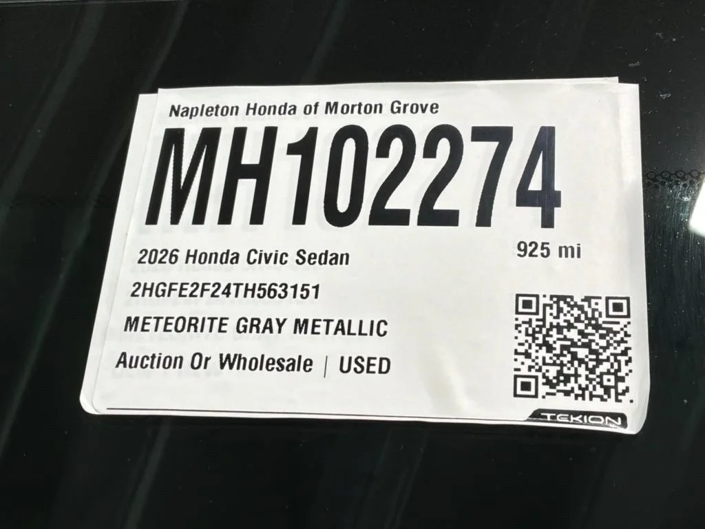 2026 Honda Civic LX - Photo 70