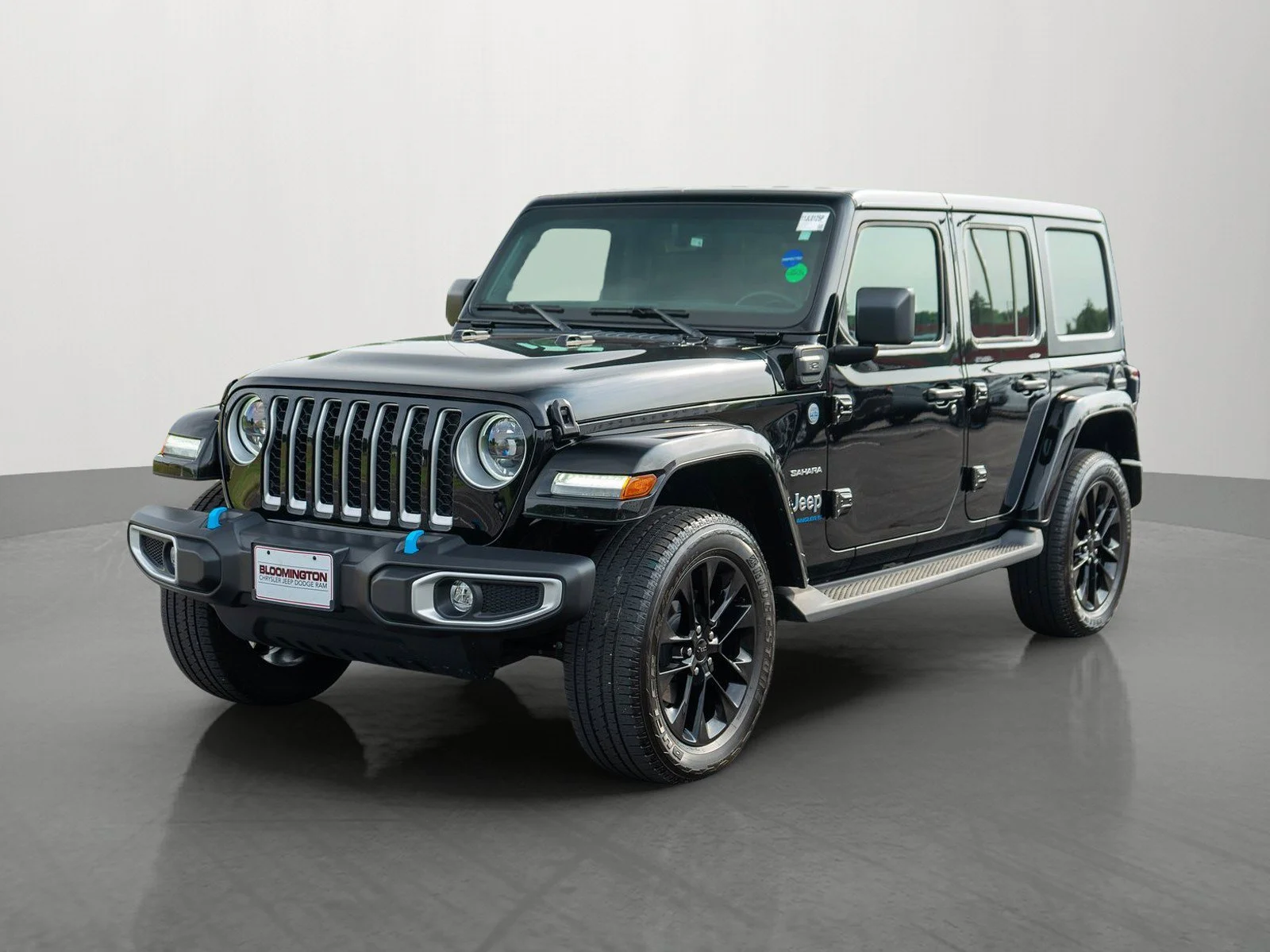 Used 2023 Black Clearcoat Jeep Sahara 4xe image 3