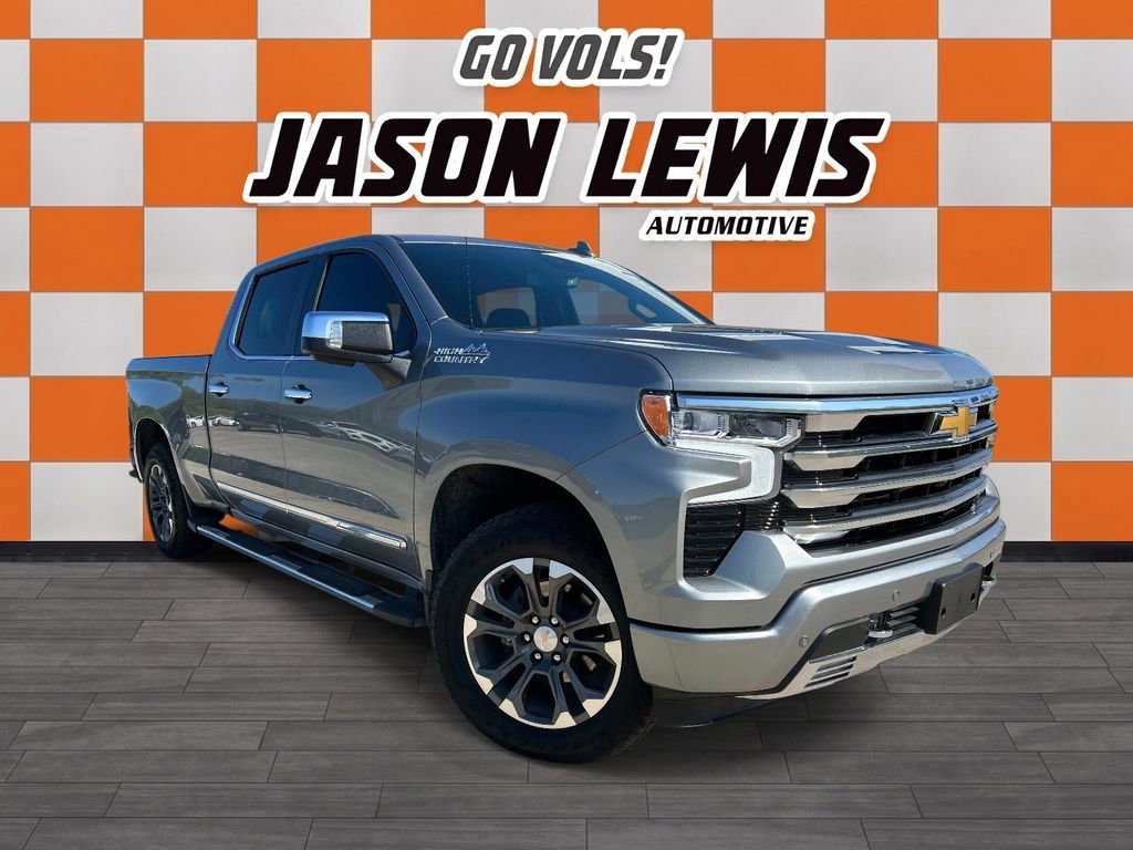 Used 2025 Sterling Gray Metallic Chevrolet High Country image 2