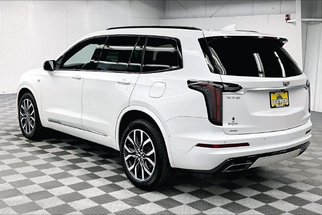 Used 2024 Crystal White Tricoat Cadillac Sport image 2