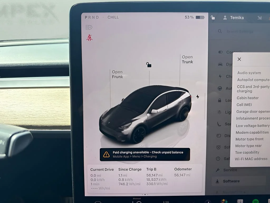 Used 2022 Gray Tesla Performance image 15
