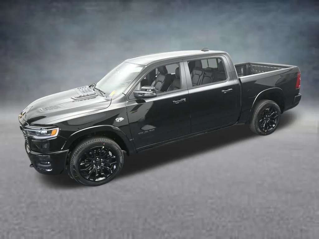 New 2026 Diamond Black Crystal Pearlcoat RAM Limited image 46