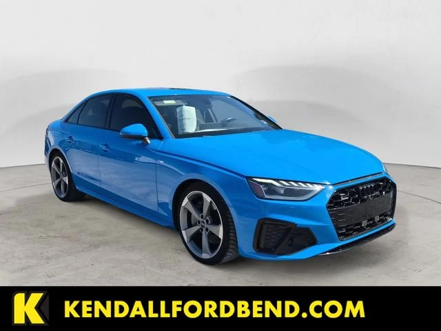 Used 2021 Blue Audi 45 S line Premium Plus image 3
