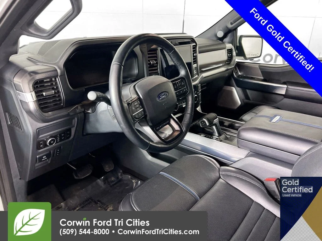 Certified Used 2025 Star White Ford Platinum image 3